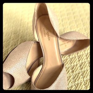 Kate Spade Tan Heels